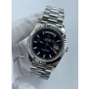 (준비완료/특급배송)NO.13420/VS공장 롤렉스 DayDate 40mm Flt SS/SS Blk/Stk VSF VS3255